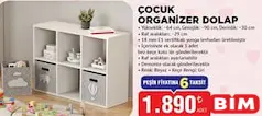 HOMENDRA ÇOCUK ORGANİZER DOLAP fiyat ve kampanya bilgisi